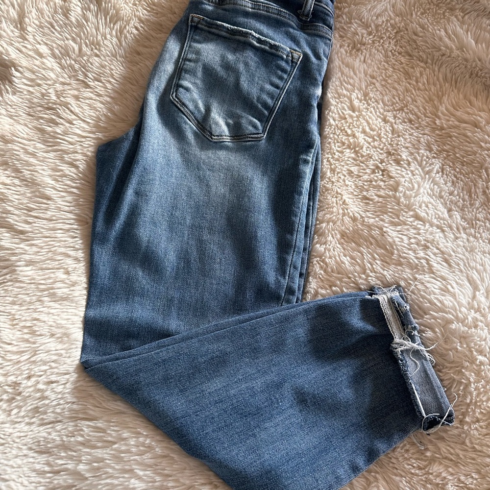 Risen Cropped cuffed Jeans